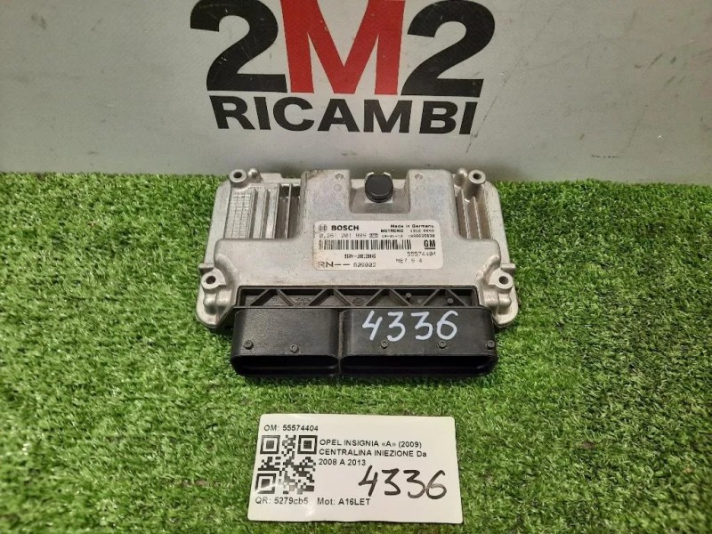 Centralina Iniezione 55574404 0261201999 MOTORE Opel Insignia A 2009