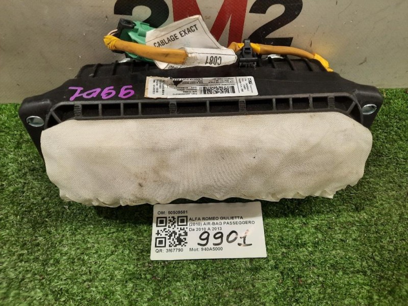 Air-bag Passeggero 50509581 Alfa Romeo Giulietta 2010