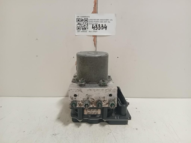 Pompa ABS ANT 0265950472 Land Rover Discovery III 2005