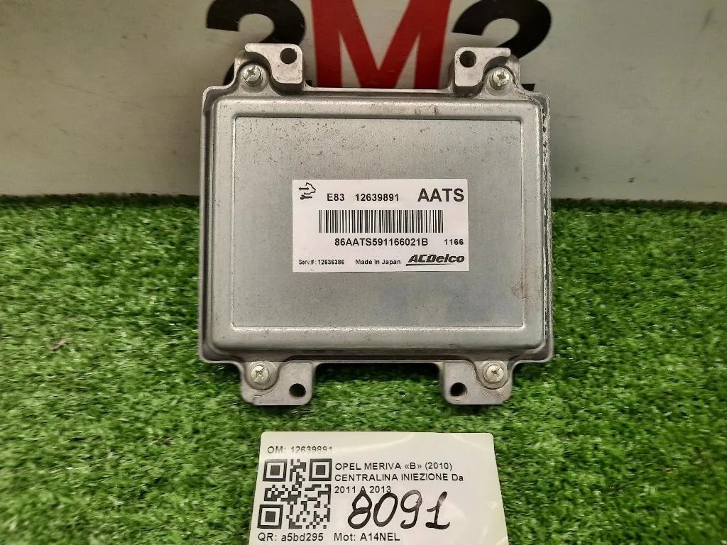 Centralina Iniezione 12639891 Opel Meriva B 2010