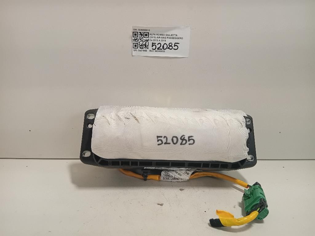Air-bag Passeggero 505095810 Alfa Romeo Giulietta 2013