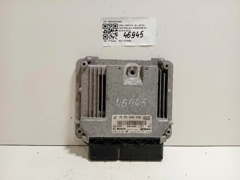 Centralina Iniezione 55590420ABG Opel Meriva B 2010
