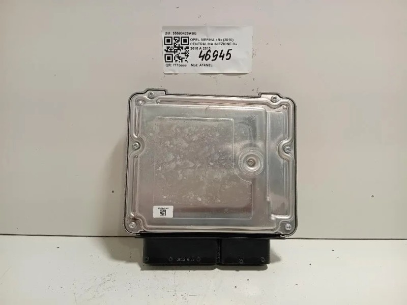 Centralina Iniezione 55590420ABG Opel Meriva B 2010