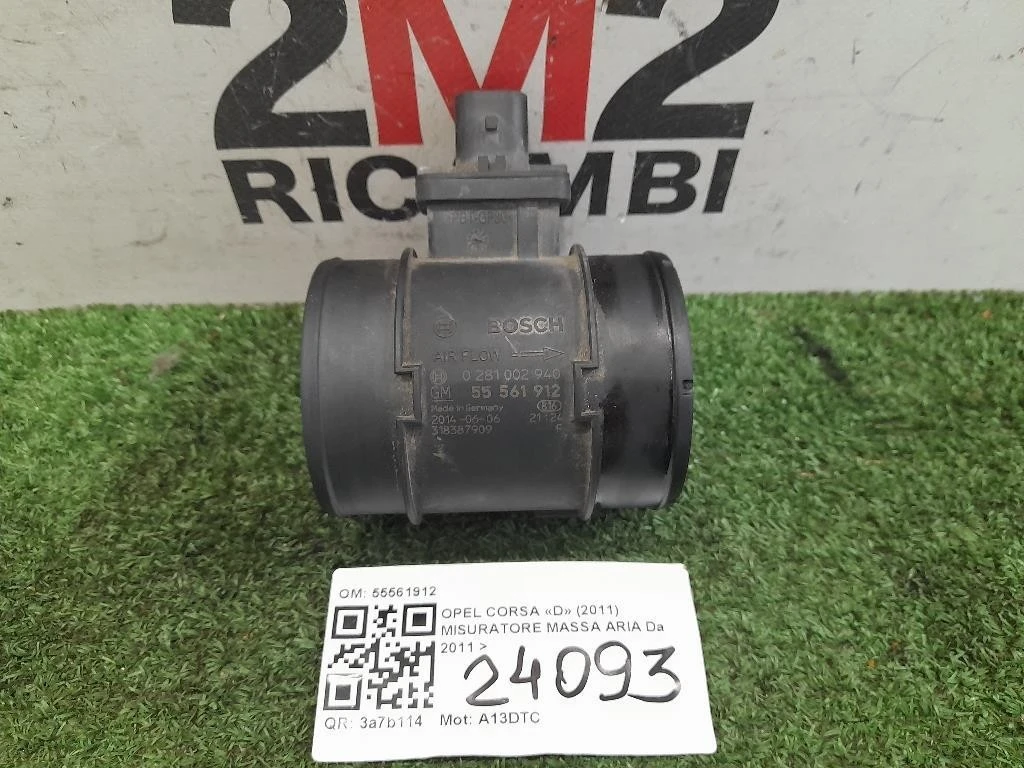 Misuratore Massa ARIA 55561912 Opel Corsa D 2011