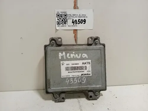 Centralina Iniezione 12639891 MOTORE ECU Opel Meriva B 2014
