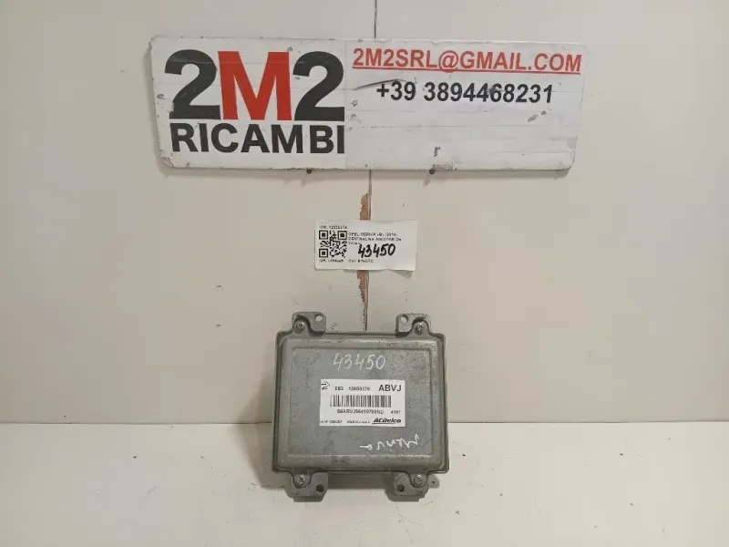 Centralina Iniezione 12659379 Opel Meriva B 2014