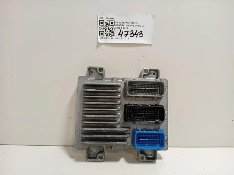 Centralina Iniezione 12655499 Opel Mokka 2013