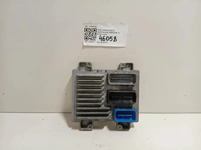Centralina Iniezione 12669749 Opel Mokka 2013