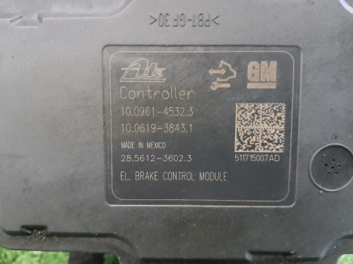 ABS Gruppo ANT 100212-07544 Opel Astra J 2010