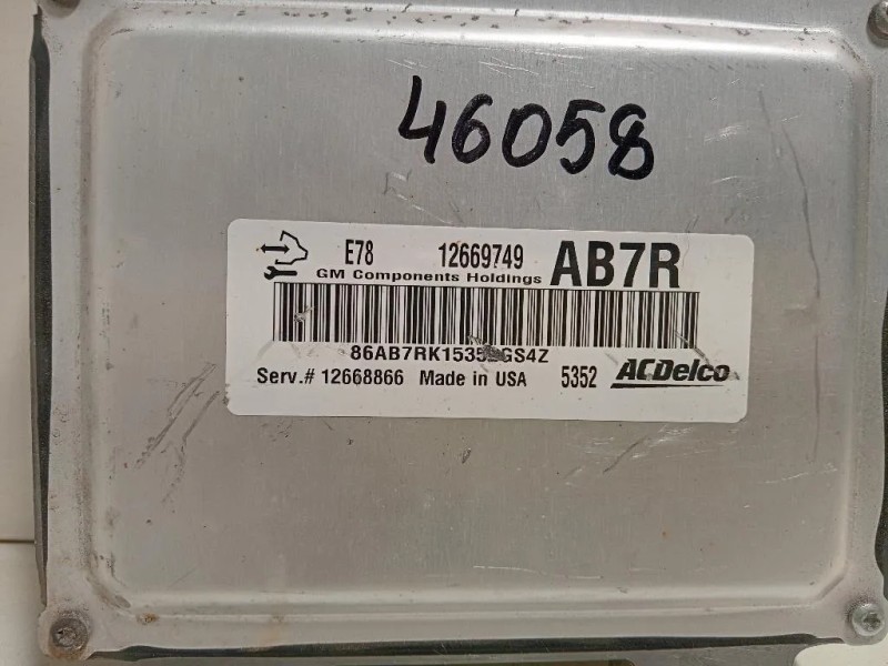 Centralina Iniezione 12669749 Opel Mokka 2013