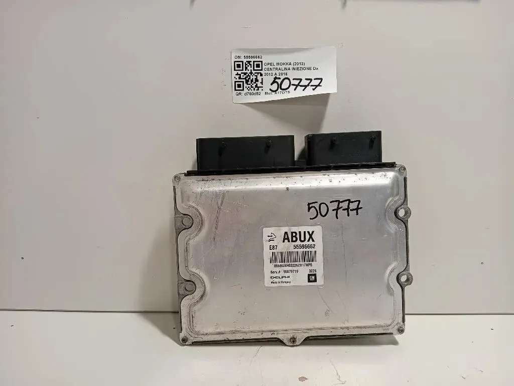 Centralina Iniezione 55596662 Opel Mokka 2013