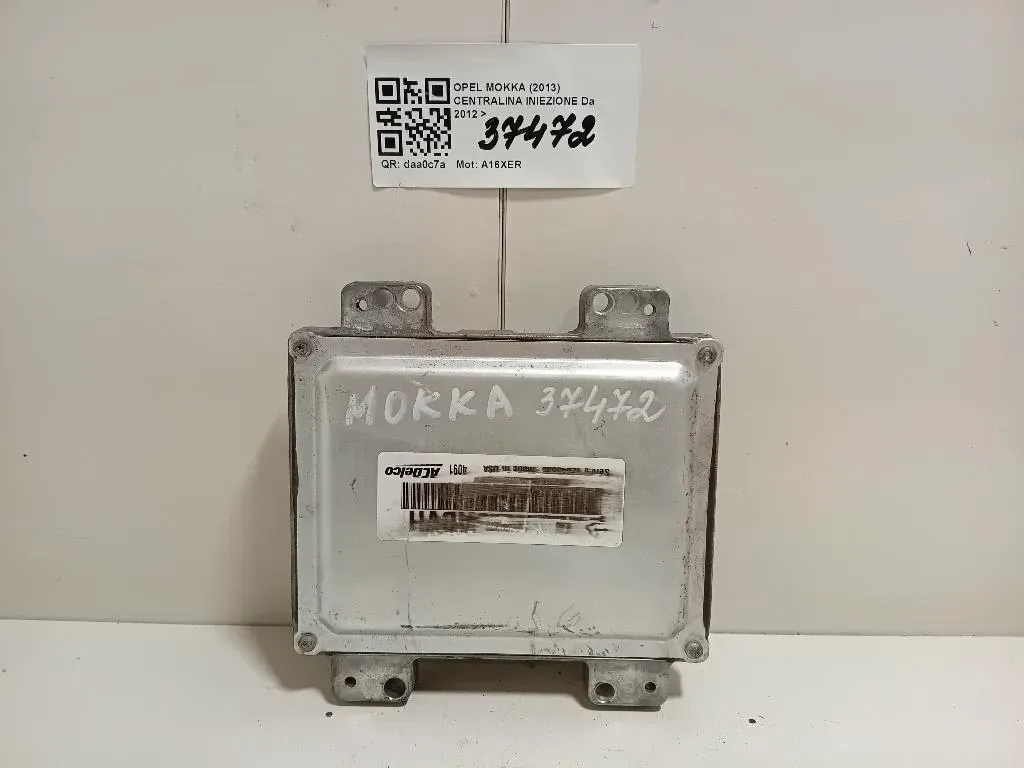 Centralina Iniezione 12659377 Opel Mokka 2013