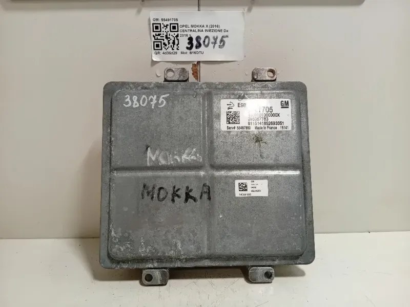 Centralina Iniezione 55491705 Opel Mokka 2013