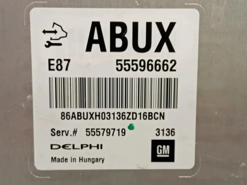 Centralina Iniezione 55596662 Opel Mokka 2013