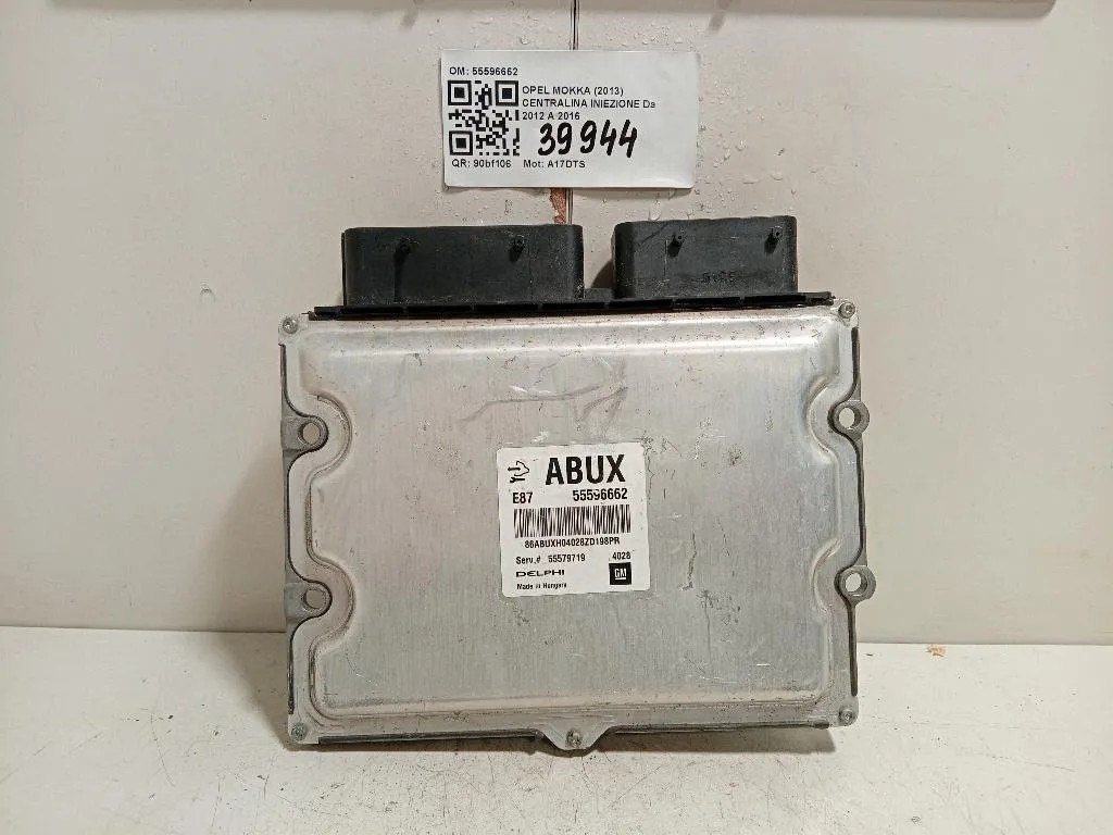 Centralina Iniezione 55596662 Opel Mokka 2013
