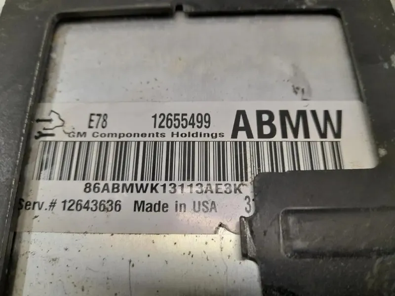 Centralina Iniezione 12655499 Opel Mokka 2013