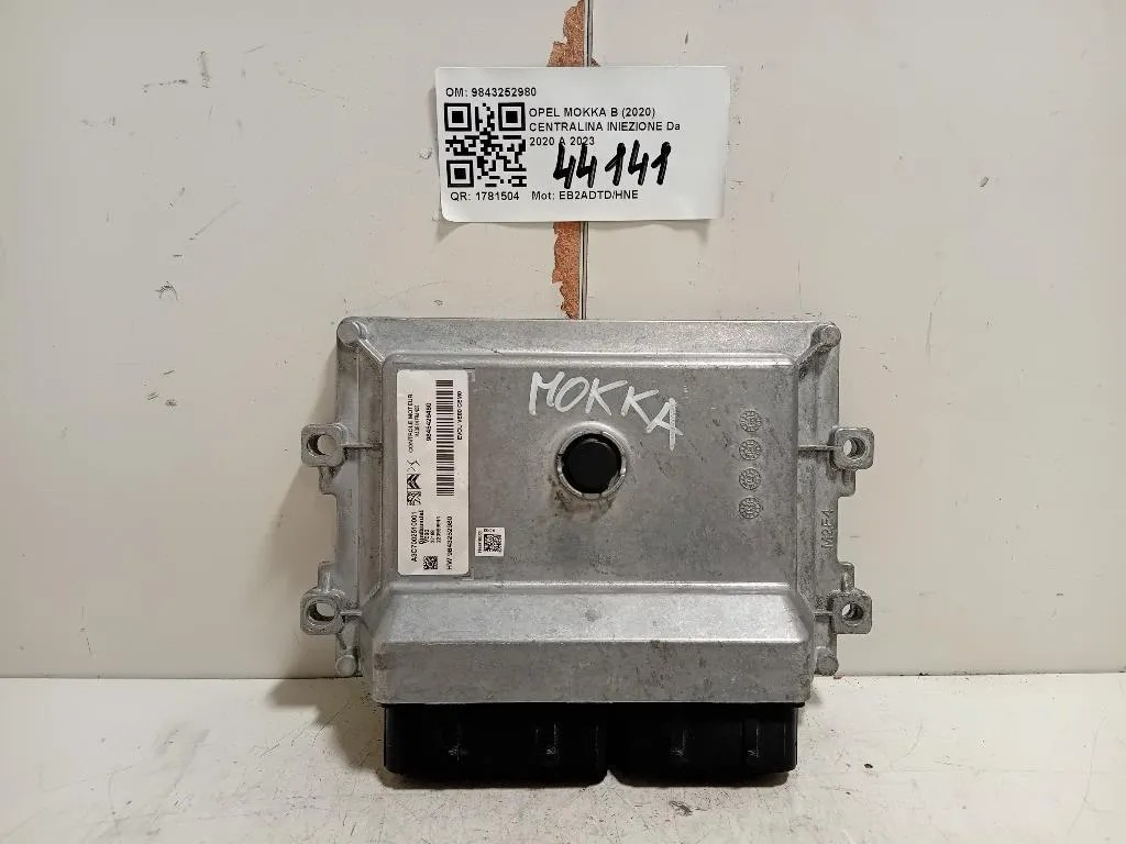 Centralina Iniezione 9843252980 Opel Mokka B 2020