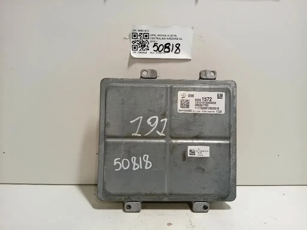 Centralina Iniezione 55501572 Opel Mokka X 2016