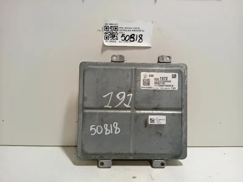 Centralina Iniezione 55501572 Opel Mokka X 2016