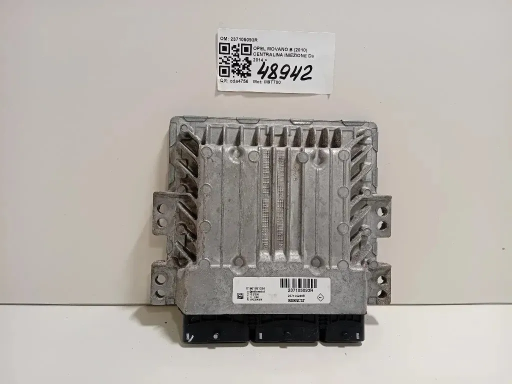 Centralina Iniezione 237105093R Opel Movano B 2010