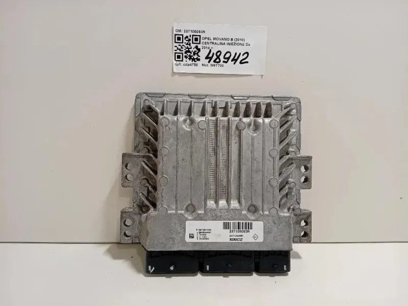 Centralina Iniezione 237105093R Opel Movano B 2010