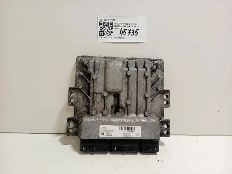Centralina Iniezione 237108788R Opel Movano B 2010