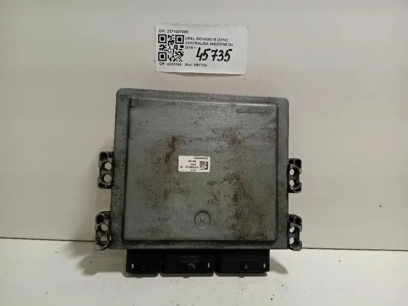 Centralina Iniezione 237108788R Opel Movano B 2010