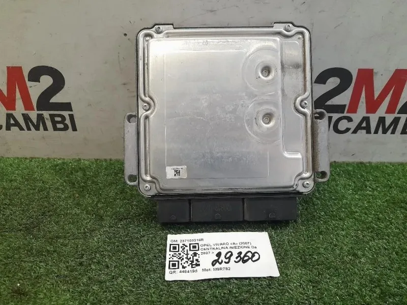 Centralina Iniezione 237103316R Opel Vivaro A 2007
