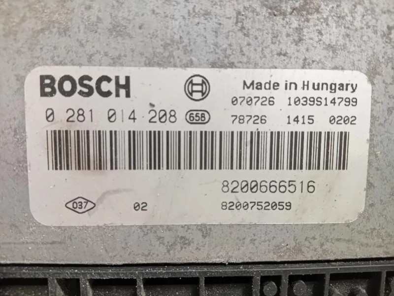 Centralina Iniezione 8200666516 Opel Vivaro A 2007