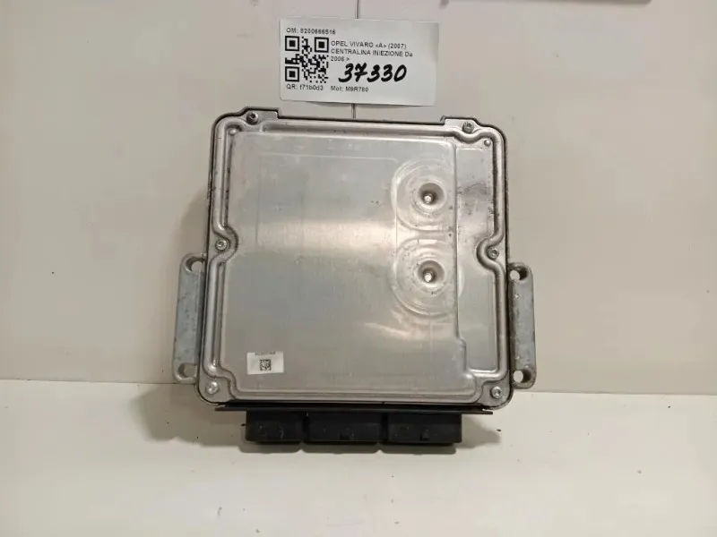 Centralina Iniezione 8200666516 Opel Vivaro A 2007