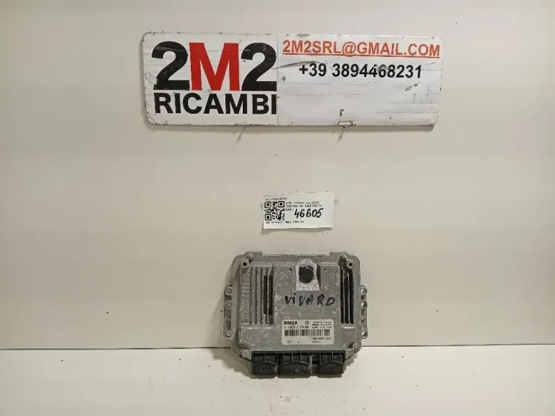 Centralina Iniezione 8200546983 Opel Vivaro A 2007