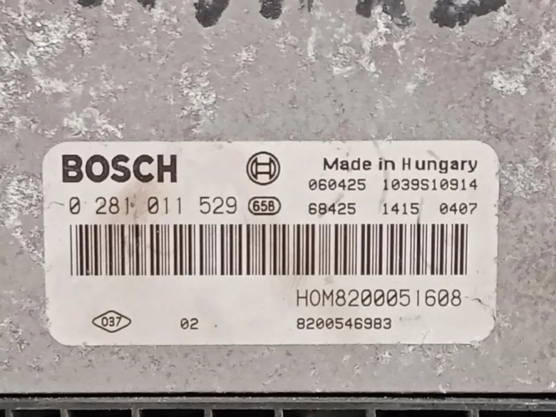 Centralina Iniezione 8200546983 Opel Vivaro A 2007