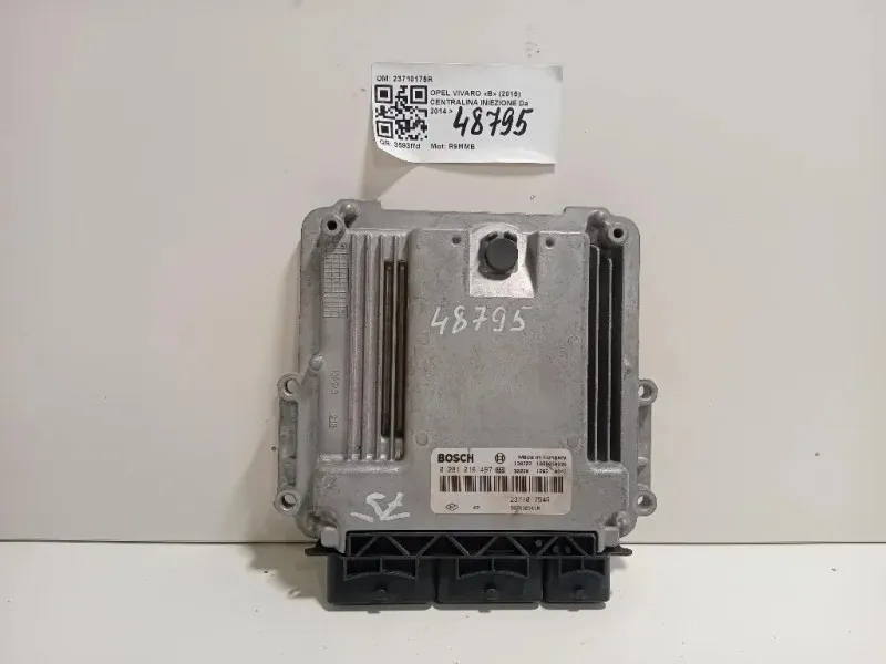 Centralina Iniezione 23710175R Opel Vivaro B 2015