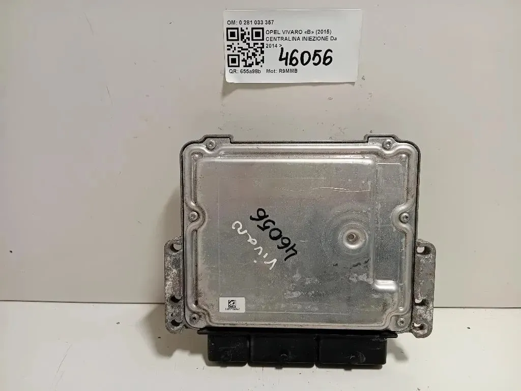 Centralina Iniezione 0 281 033 357 Opel Vivaro B 2015