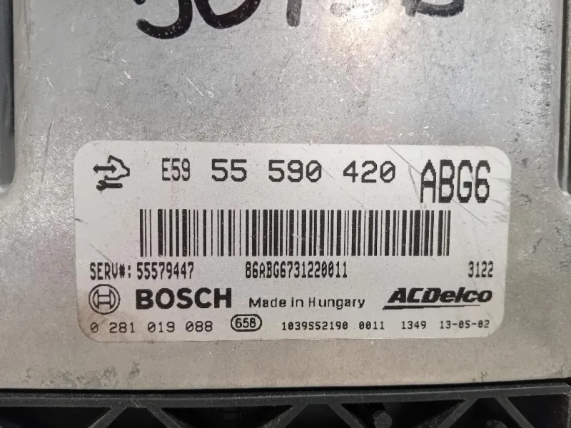 Centralina Iniezione 55590420 Opel Zafira C 2012