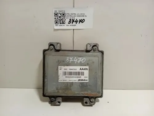 Centralina Iniezione 12647212 Opel Zafira C 2012