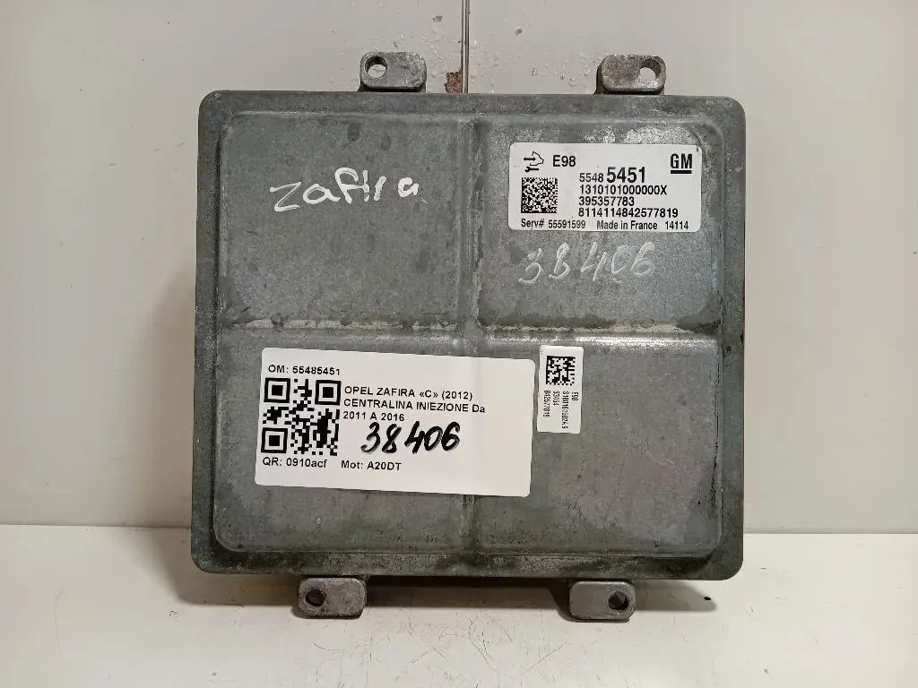 Centralina Iniezione 55485451 Opel Zafira C 2012