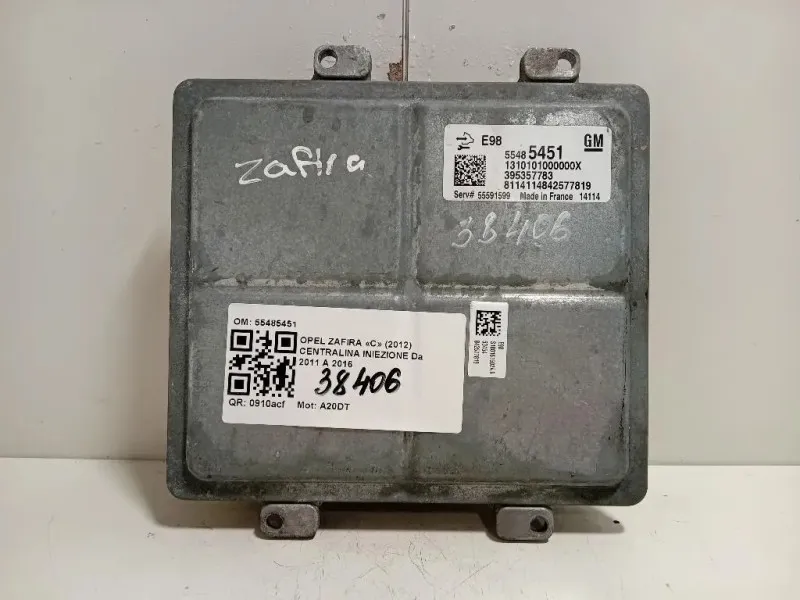 Centralina Iniezione 55485451 Opel Zafira C 2012