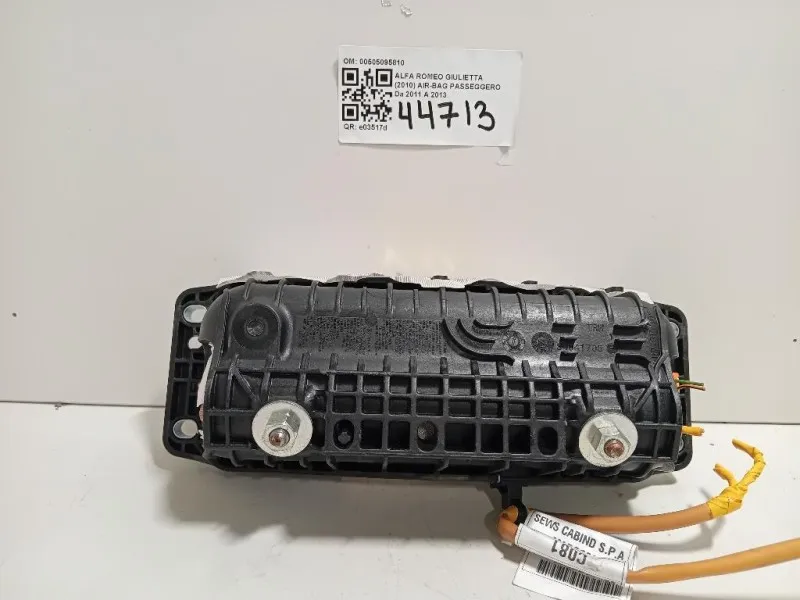 Air-bag Passeggero 00505095810 Alfa Romeo Giulietta 2010