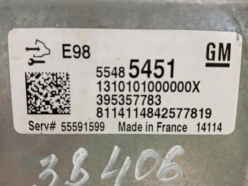 Centralina Iniezione 55485451 Opel Zafira C 2012