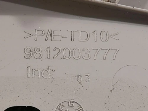 Modanatura Adesiva Montante Parabrezza SX 9812003777 Citroen C3 III 2016