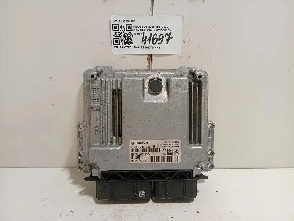 Centralina Iniezione 9832694380 Peugeot 2008 II 2020