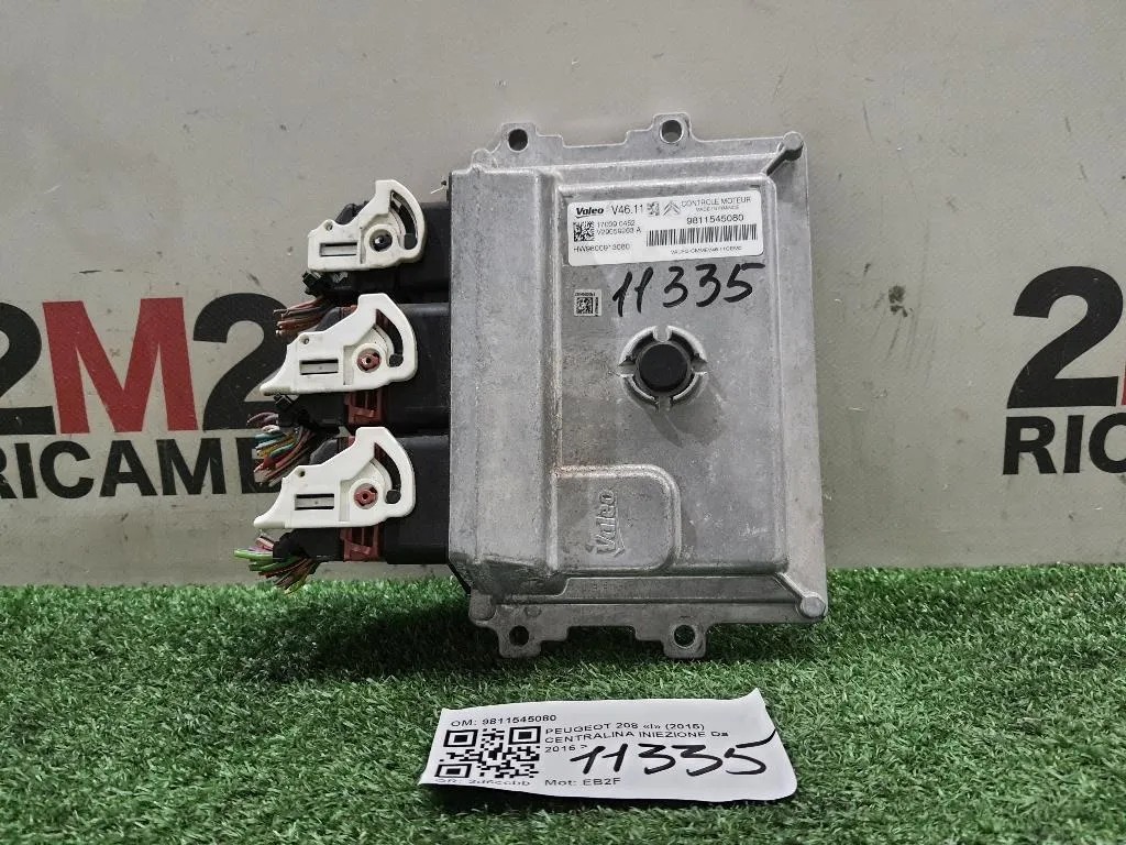 Centralina Iniezione 9811545080 Peugeot 208 I 2015