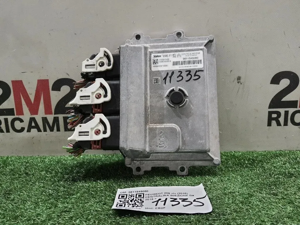 Centralina Iniezione 9811545080 Peugeot 208 I 2015