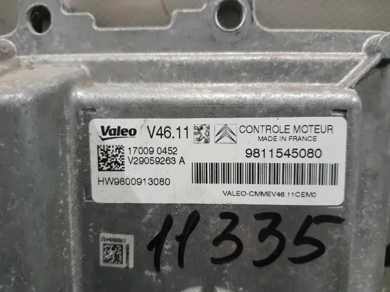 Centralina Iniezione 9811545080 Peugeot 208 I 2015