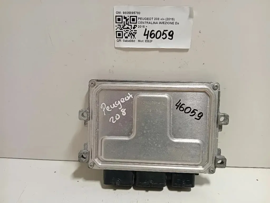 Centralina Iniezione 9805895780 Peugeot 208 I 2015