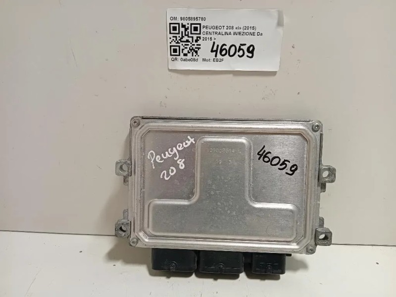Centralina Iniezione 9805895780 Peugeot 208 I 2015