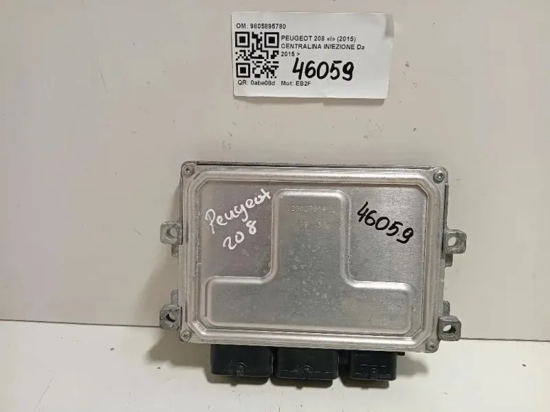 Centralina Iniezione 9805895780 Peugeot 208 I 2015
