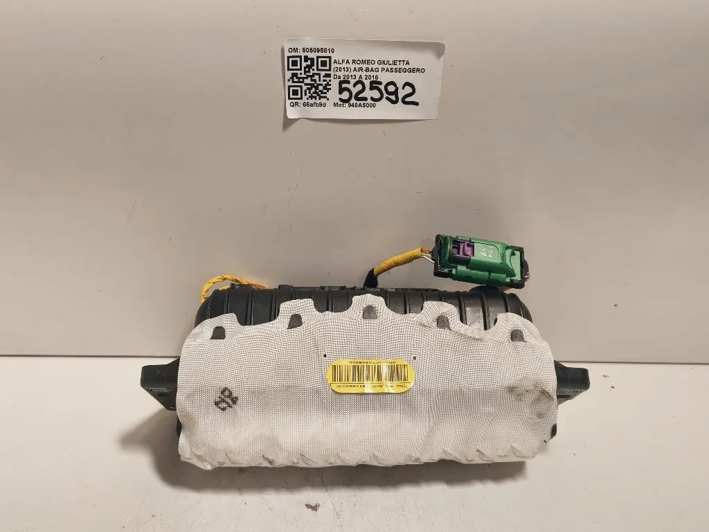Air-bag Passeggero 505095810 Alfa Romeo Giulietta 2013