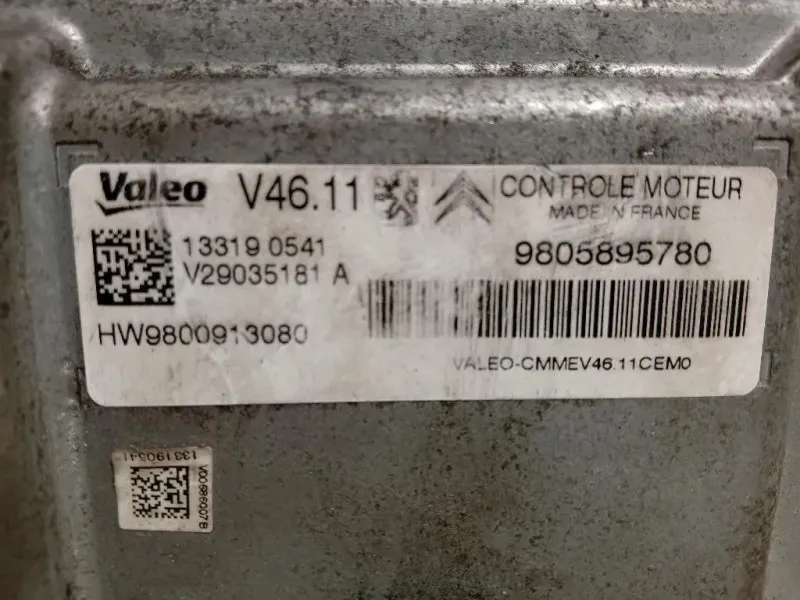 Centralina Iniezione 9805895780 Peugeot 208 I 2015